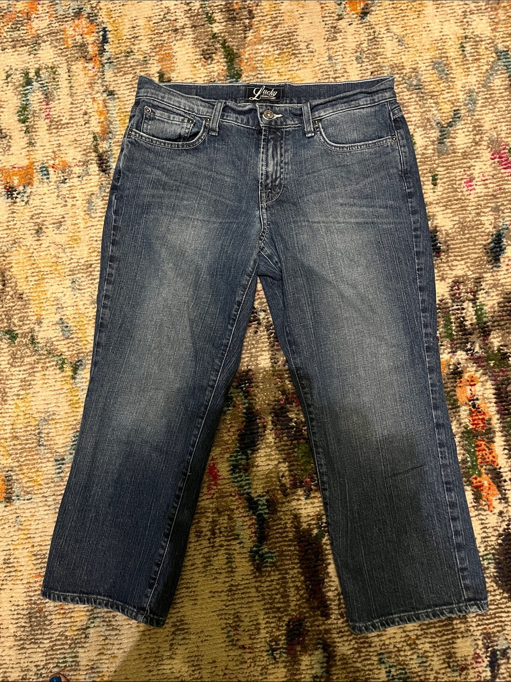 Lucky Brand low rise Indigo Blue lJeans